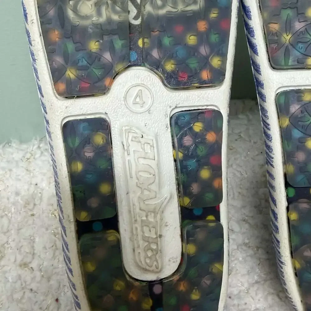 Floafers Kids Prodigy Driver Crayola Blue Scribble Water Shoes Size 4